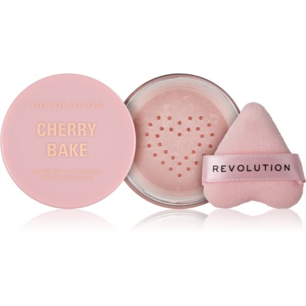 Makeup Revolution Y2k Cherry Bake pudra pulbere matifianta 3.2 g-Țena