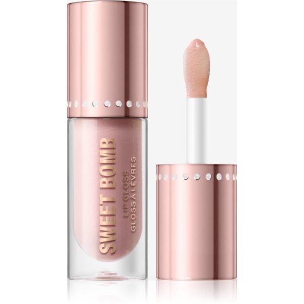 Makeup Revolution Y2k Sweet Bomb Luciu de Buze sclipitor culoare Candyfloss Pink Glitter 4.5 ml-ro