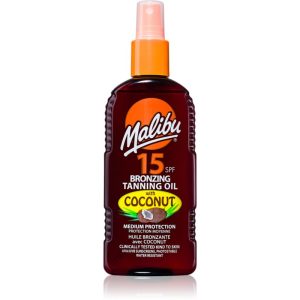 Malibu Bronzing Tanning Oil ulei pentru plaja cu efect autobronzant 200 ml-ro