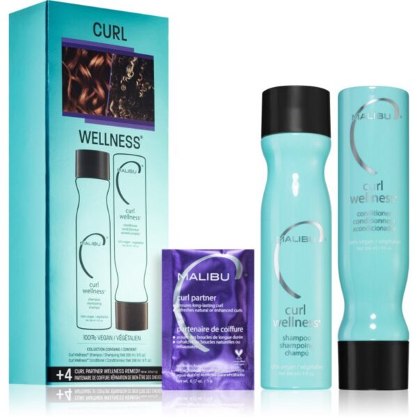 Malibu C Curl Wellness set pentru păr creț-ro