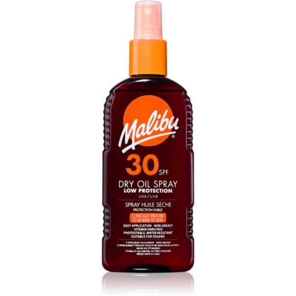 Malibu Dry Oil Spray ulei pentru plaja SPF 30 200 ml-ro