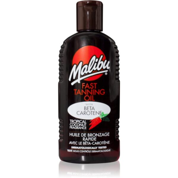 Malibu Fast Tanning Oil agent pentru accelerarea și prelungirea bronzării 200 ml-ro