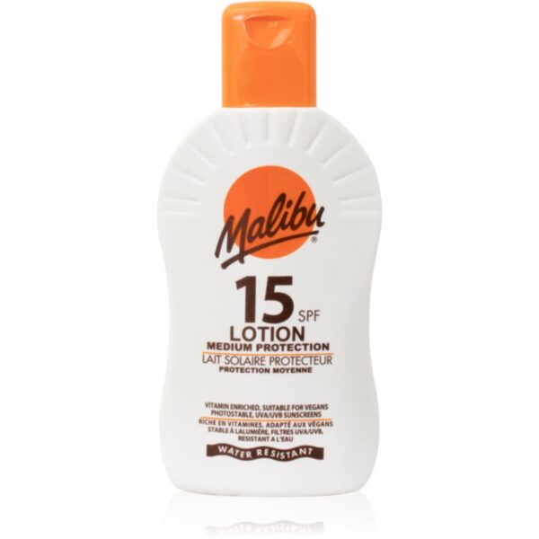 Malibu Lotion Medium Protection lapte protector SPF 15 200 ml-Țena