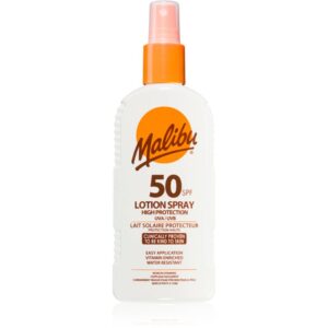 Malibu Lotion Spray High Protection cremă pentru plaja SPF 50 200 ml-ro