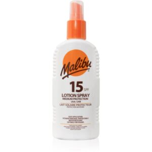 Malibu Lotion Spray Medium Protection spray protector SPF 15 200 ml-ro