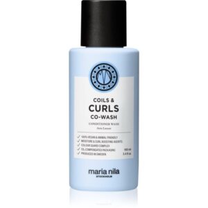 Maria Nila Coils & Curls Co-Wash sampon si balsam pentru par ondulat si cret 100 ml-Țena