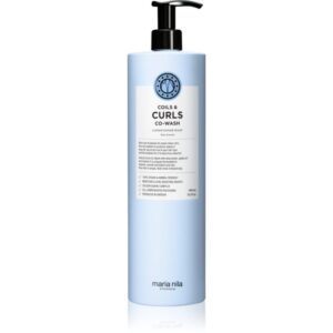 Maria Nila Coils & Curls Co-Wash sampon si balsam pentru par ondulat si cret 1000 ml-ro