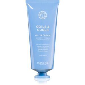 Maria Nila Coils & Curls Oil In Cream crema regeneratoare pentru par ondulat si cret 100 ml-Țena