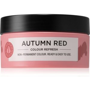 Maria Nila Colour Refresh Autumn Red mască fină de hrănire fără pigmenți permanenți de culoare rezistă la 4 - 10 spălări 6.60 100 ml-Țena