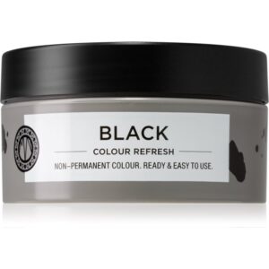 Maria Nila Colour Refresh Black mască fină de hrănire fără pigmenți permanenți de culoare rezistă la 4 - 10 spălări 2.00 100 ml-ro