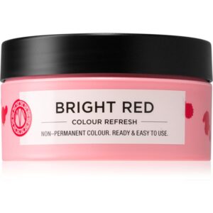 Maria Nila Colour Refresh Bright Red mască fină de hrănire fără pigmenți permanenți de culoare rezistă la 4 - 10 spălări 0.66 100 ml-ro