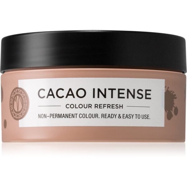 Maria Nila Colour Refresh Cacao Intense mască fină de hrănire fără pigmenți permanenți de culoare rezistă la 4 - 10 spălări 4.10 100 ml-Țena