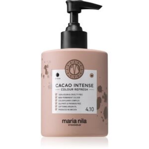 Maria Nila Colour Refresh Cacao Intense mască fină de hrănire fără pigmenți permanenți de culoare rezistă la 4 - 10 spălări 4.10 300 ml-Țena