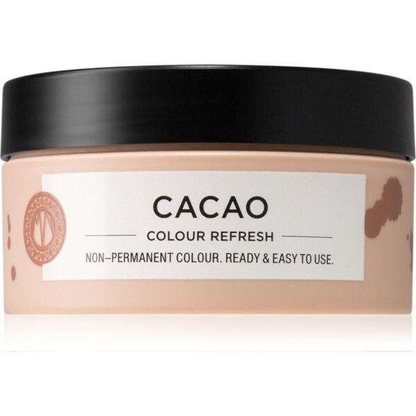 Maria Nila Colour Refresh Cacao mască fină de hrănire fără pigmenți permanenți de culoare rezistă la 4 - 10 spălări 6.00 100 ml-ro