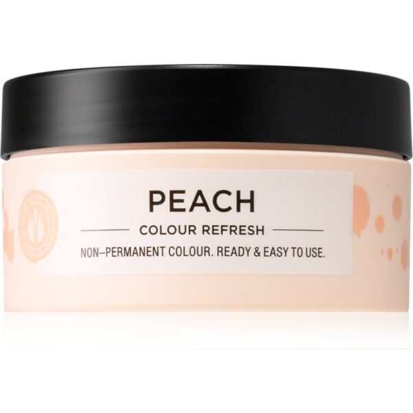 Maria Nila Colour Refresh Peach mască fină de hrănire fără pigmenți permanenți de culoare rezistă la 4 - 10 spălări 9.34 100 ml-ro
