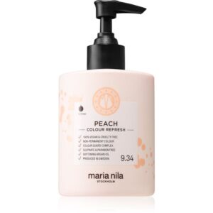 Maria Nila Colour Refresh Peach mască fină de hrănire fără pigmenți permanenți de culoare rezistă la 4 - 10 spălări 9.34 300 ml-ro