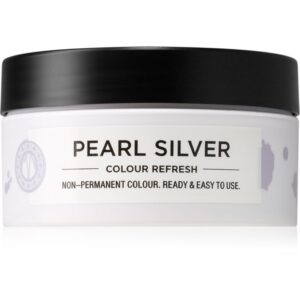 Maria Nila Colour Refresh Pearl Silver mască fină de hrănire fără pigmenți permanenți de culoare rezistă la 4 - 10 spălări 0.20 100 ml-ro
