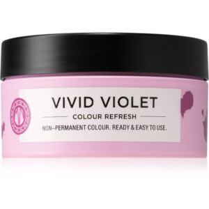 Maria Nila Colour Refresh Vivid Violet mască fină de hrănire fără pigmenți permanenți de culoare rezistă la 4 - 10 spălări 0.22 100 ml-Țena