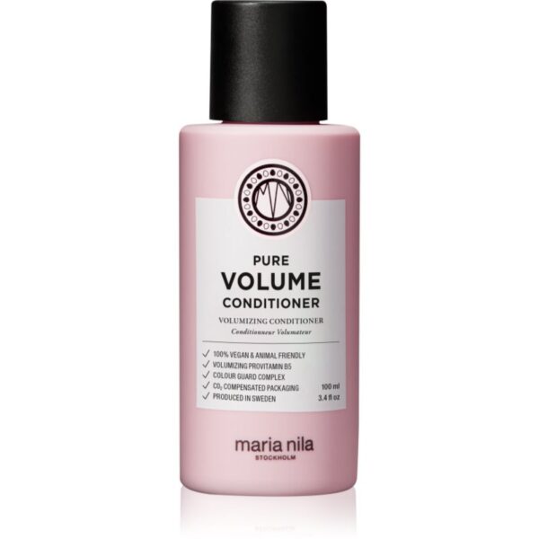 Maria Nila Pure Volume balsam pentru păr fin cu efect de volum cu efect de hidratare fără sulfat 100 ml-Țena