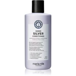 Maria Nila Sheer Silver Conditioner balsam hidratant de neutralizare tonuri de galben fără sulfat 300 ml-ro