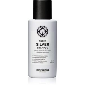 Maria Nila Sheer Silver Shampoo șampon pentru neutralizarea tonurilor de galben 100 ml-Țena