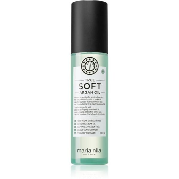 Maria Nila True Soft Argan Oil ulei de argan cu efect de hidratare 100 ml-Țena