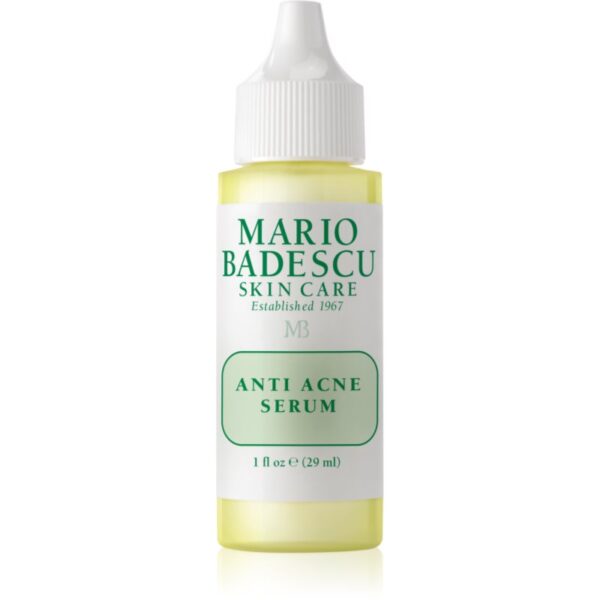 Mario Badescu Anti Acne Serum ser facial impotriva imperfectiunilor pielii cauzate de acnee 29 ml-Țena