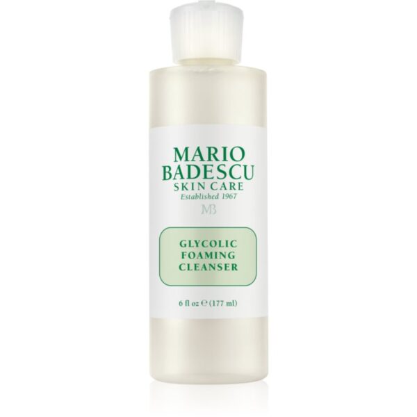 Mario Badescu Glycolic Foaming Cleanser gel spumant de curatare pentru definirea pielii 177 ml-ro