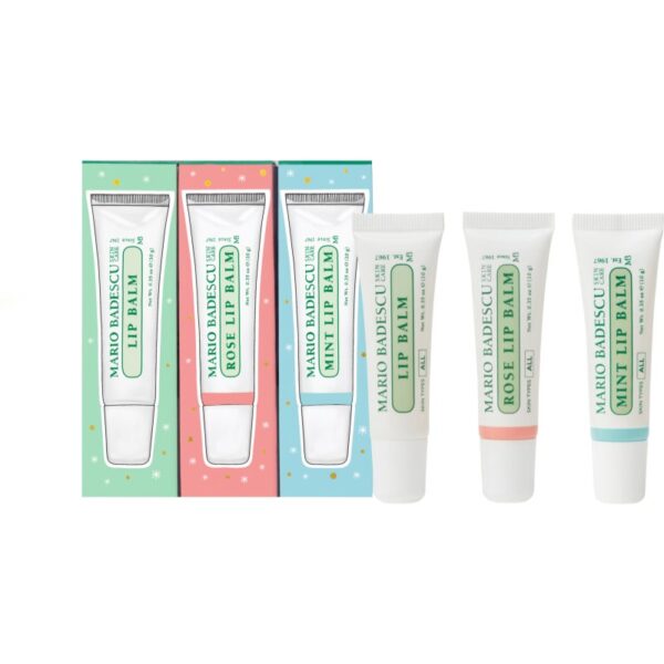 Mario Badescu Lip Balm Trio set cadou de buze-Țena