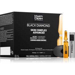 MartiDerm Black Diamond Skin Complex Advanced fiole pentru ten obosit 30x2 ml-ro