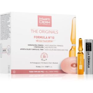 MartiDerm Essentials Formula 10 ser protector in fiole SPF 30 10x2 ml-Țena