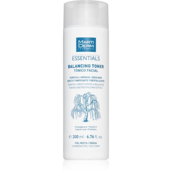 MartiDerm Essentials normalizarea tonica in echilibru cu productia sebumului 200 ml-ro