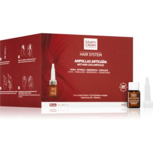 MartiDerm Hair System fiolă impotriva caderii parului 28 buc-Țena