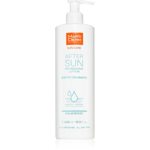 MartiDerm Sun Care After Sun Refreshing Lotion crema cu efect calmant dupa expunere la soare 400 ml-ro