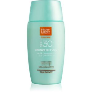 MartiDerm Sun Care Bronze D Fluid fluid pentru fata cu protectie solara mentinerea bronzului SPF 30 50 ml-ro