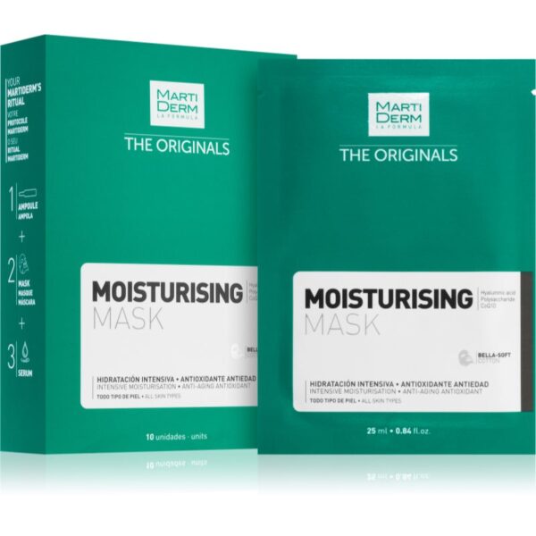 MartiDerm The Originals Anti-Aging masca faciala hidratanta 10 buc-ro