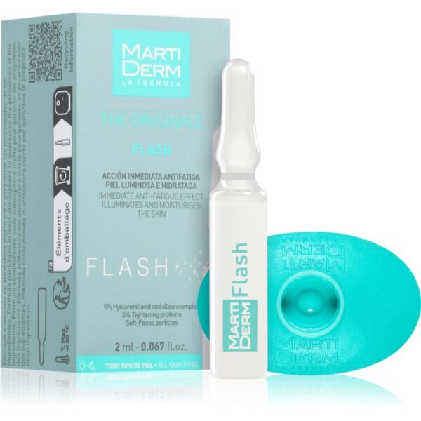 MartiDerm The Originals Flash produs concentrat pentru ingrijire antirid 2 ml-ro
