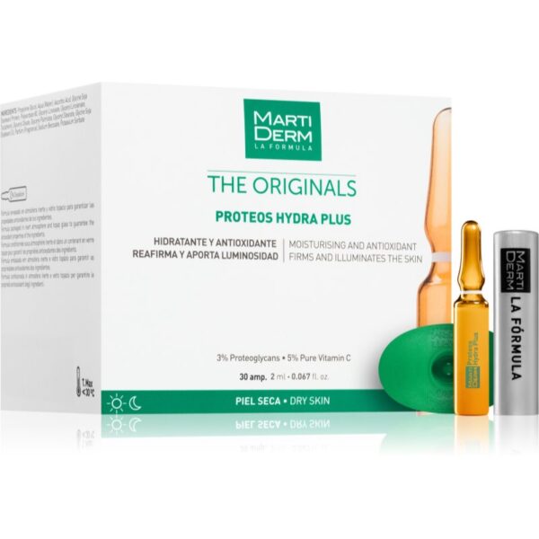 MartiDerm The Originals Protoes Hydra Plus ser cu hidratare intensiva 30x2 ml-ro