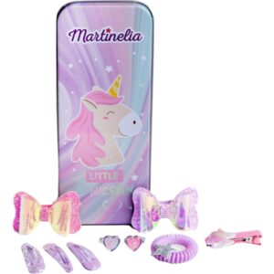 Martinelia Little Unicorn Tin Box set cadou pentru copii-Țena
