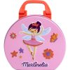 Martinelia Magic Ballet Beauty SET Tin servietă pentru cosmetice pentru copii 3+-ro