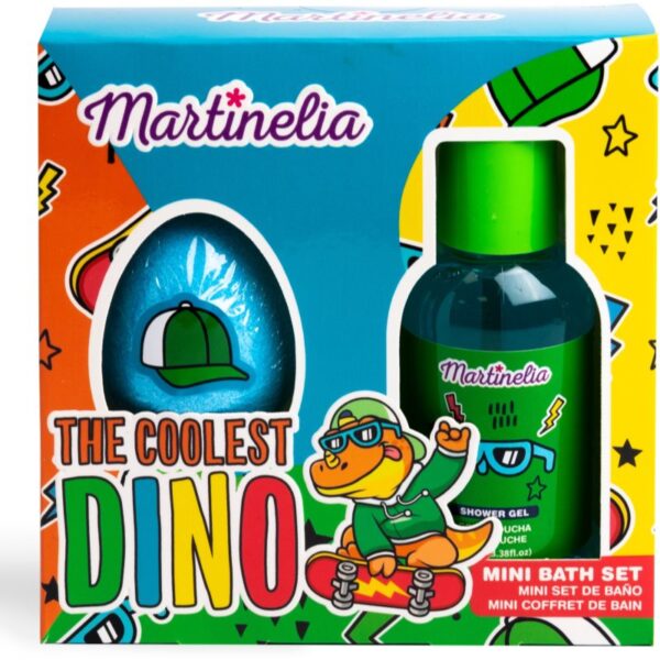 Martinelia The Coolest Dino Mini Bath set pentru baie pentru copii 3+-Țena