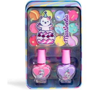 Martinelia Yummy Eyes & Nails Tin Box set pentru copii 3+-ro