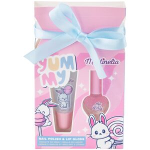 Martinelia Yummy Nail Polish & Lip Gloss set cadou pentru copii-Țena