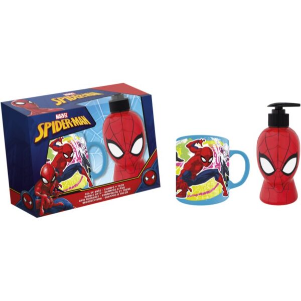 Marvel Spiderman Bubble Bath and Shampoo set cadou pentru copii-Țena