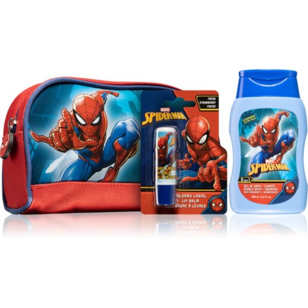 Marvel Spiderman Toilet Bag set cadou pentru copii-Țena