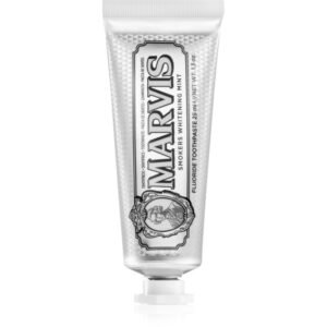 Marvis Whitening Smokers Mint pasta de dinti cu efect de albire pentru fumatori aroma Mint 25 ml-Țena