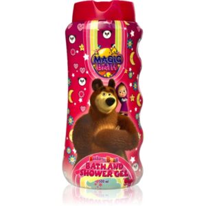 Masha & The Bear Magic Bath Bath & Shower Gel gel de dus si baie pentru copii 500 ml-Țena