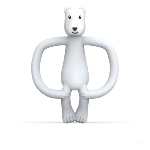 Matchstick Monkey Animal Collection perie de dinti pentru dentiție Polar Bear 1 buc-ro