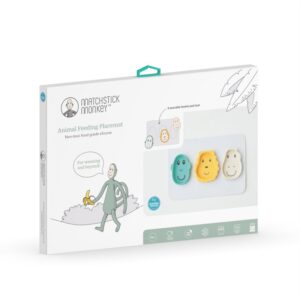 Matchstick Monkey Animal Snack Mat serviciu de masă pentru copii pentru copii Monkey