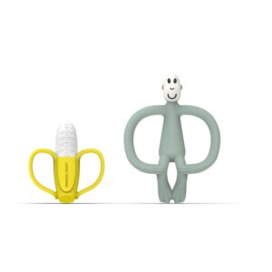 Matchstick Monkey Banana Soother & Monkey Teether set cadou pentru copii-ro